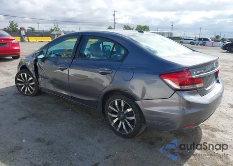 2015 Honda Civic Ex-L из США, поврежденный, VIN 19XFB2F99FE256241